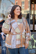 Load image into Gallery viewer, Satin Scarf Blouse
