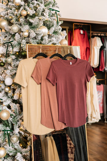 Released Ribbed Crew