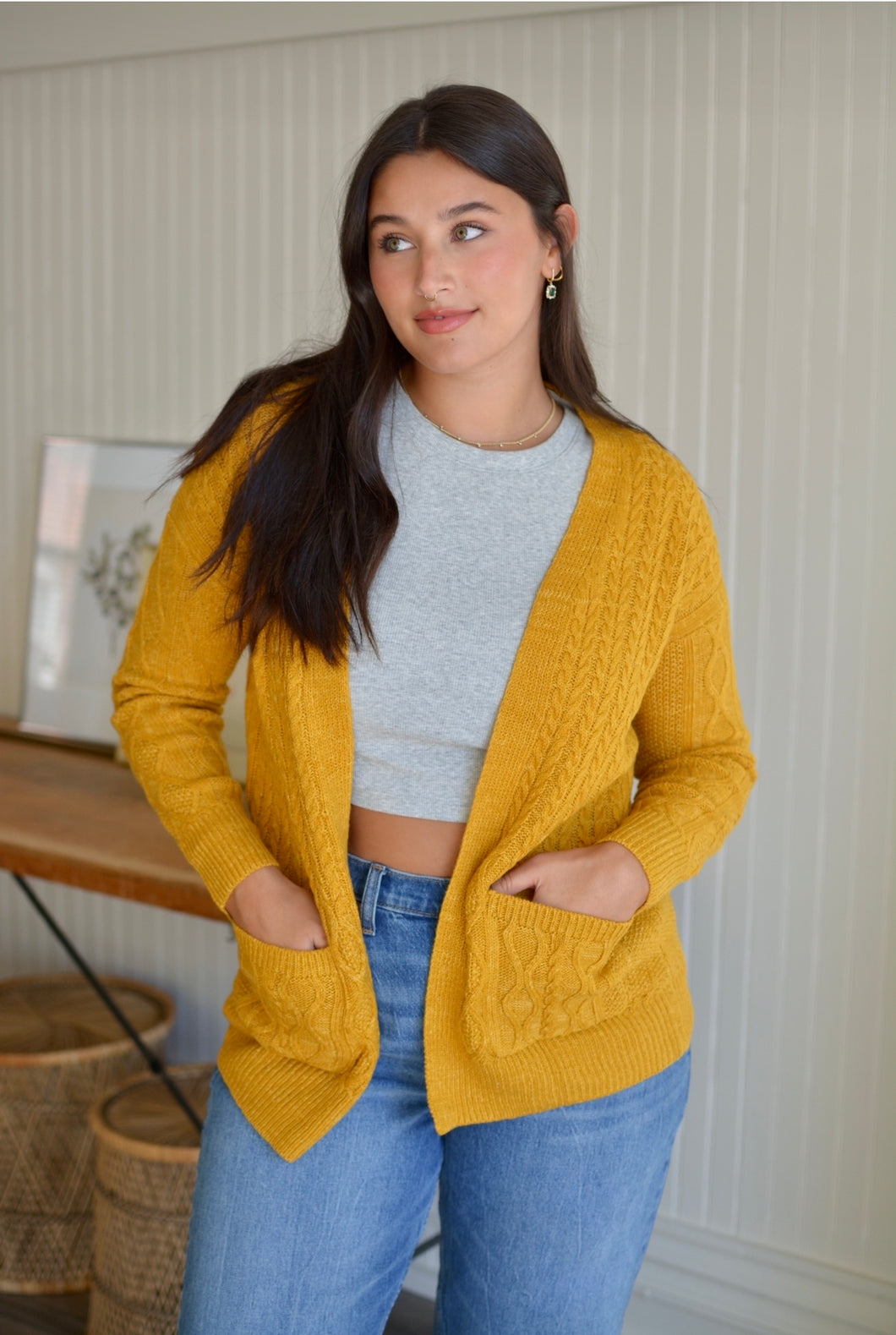 Mustard Harvest Cardigan