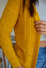 Load image into Gallery viewer, Mustard Harvest Cardigan

